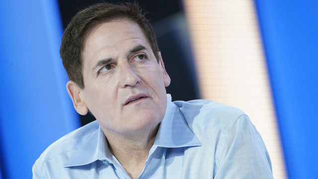 NEW YORK, NEW YORK - NOVEMBER 14: (EXCLUSIVE COVERAGE) Mark Cuban visits "Mornings With Maria" at Fox Business Network Studios on November 14, 2019 in New York City.