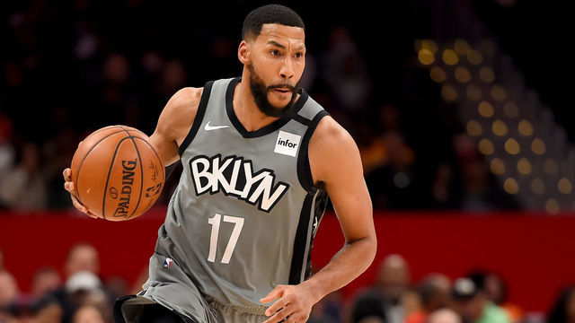 WASHINGTON, DC - FEBRUARY 26: Garrett Temple #17 of the Brooklyn Nets dribbles against the Washington Wizards during the second half at Capital One Arena on February 26, 2020 in Washington, DC.
