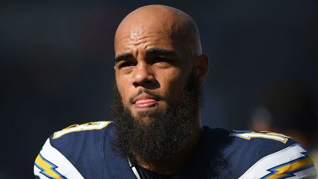 CARSON, CALIFORNIA - NOVEMBER 03: Keenan Allen #13 of the Los Angeles Chargers before the game against the Green Bay Packers at Dignity Health Sports Park on November 03, 2019 in Carson, California.