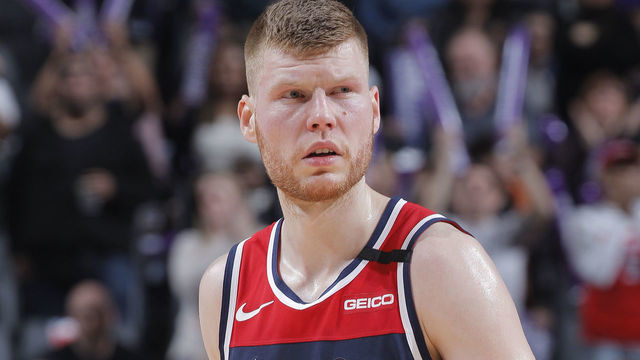 SACRAMENTO, CA - MARCH 3: Davis Bertans #42 of the Washington Wizards looks on during the game against the Sacramento Kings on March 3, 2020 at Golden 1 Center in Sacramento, California. NOTE TO USER: User expressly acknowledges and agrees that, by downloading and or using this photograph, User is consenting to the terms and conditions of the Getty Images Agreement. Mandatory Copyright Notice: Copyright 2020 NBAE