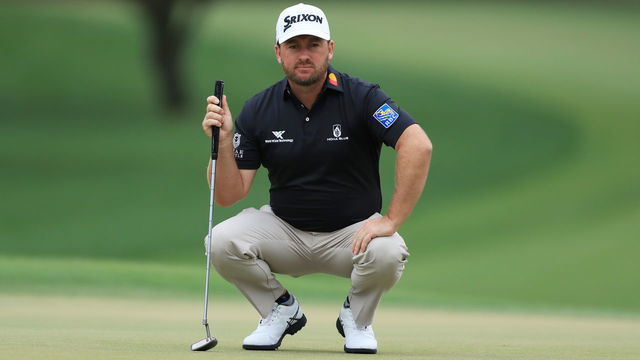 ORLANDO, FLORIDA - MARCH 06: Graeme McDowell of Northern Ireland lines up a putt on the 15th green during the second round of the Arnold Palmer Invitational Presented by MasterCard at the Bay Hill Club and Lodge on March 06, 2020 in Orlando, Florida.