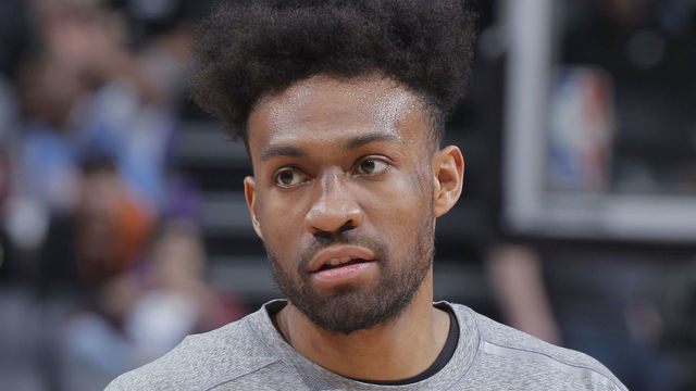 SACRAMENTO, CA - MARCH 3: Jabari Parker #33 of the Sacramento Kings looks on during the game against the Washington Wizards on March 3, 2020 at Golden 1 Center in Sacramento, California. NOTE TO USER: User expressly acknowledges and agrees that, by downloading and or using this photograph, User is consenting to the terms and conditions of the Getty Images Agreement. Mandatory Copyright Notice: Copyright 2020 NBAE