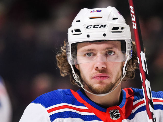 MONTREAL, QC - FEBRUARY 27: Look on New York Rangers left wing Artemi Panarin (10) during the New York Rangers versus the Montreal Canadiens game on February 27, 2020, at Bell Centre in Montreal, QC