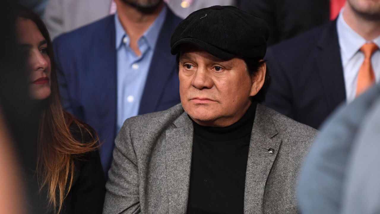 NEW YORK, NEW YORK - NOVEMBER 02: Former professional boxer Roberto Duran is seen in attendance during the UFC 244 event at Madison Square Garden on November 02, 2019 in New York City.