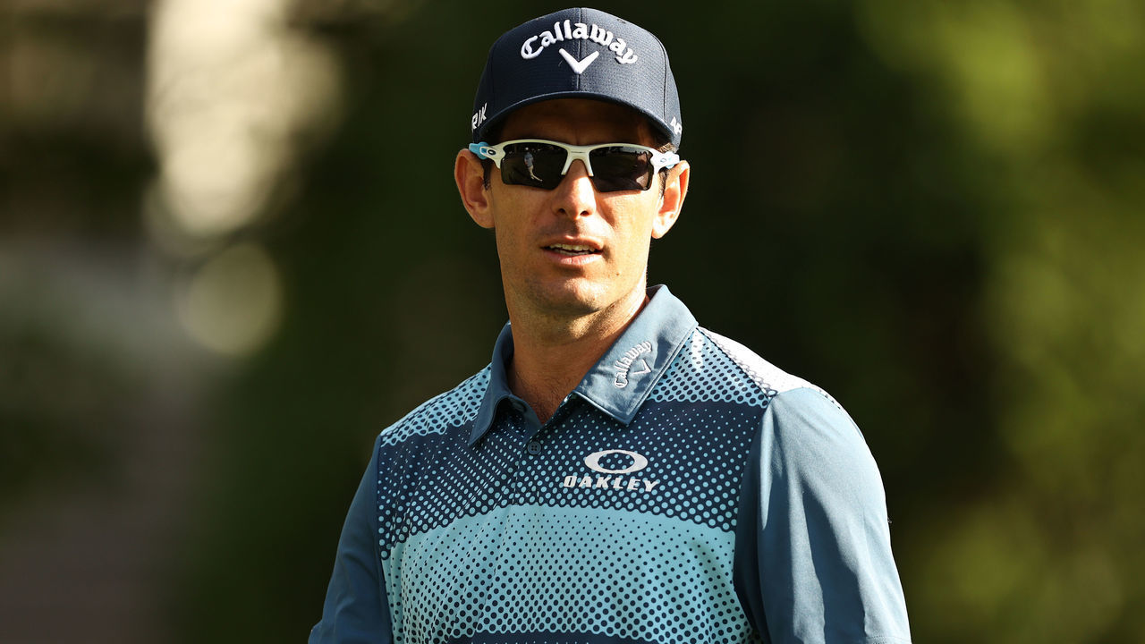 CROMWELL, CONNECTICUT - JUNE 25: Dylan Frittelli of South Africa walks off the ninth green during the first round of the Travelers Championship at TPC River Highlands on June 25, 2020 in Cromwell, Connecticut.