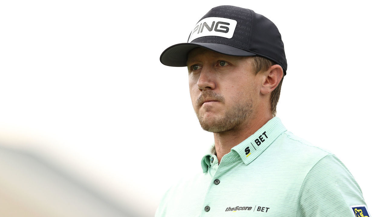 CROMWELL, CONNECTICUT - JUNE 26: Mackenzie Hughes of Canada stands on the second hole during the second round of the Travelers Championship at TPC River Highlands on June 26, 2020 in Cromwell, Connecticut.