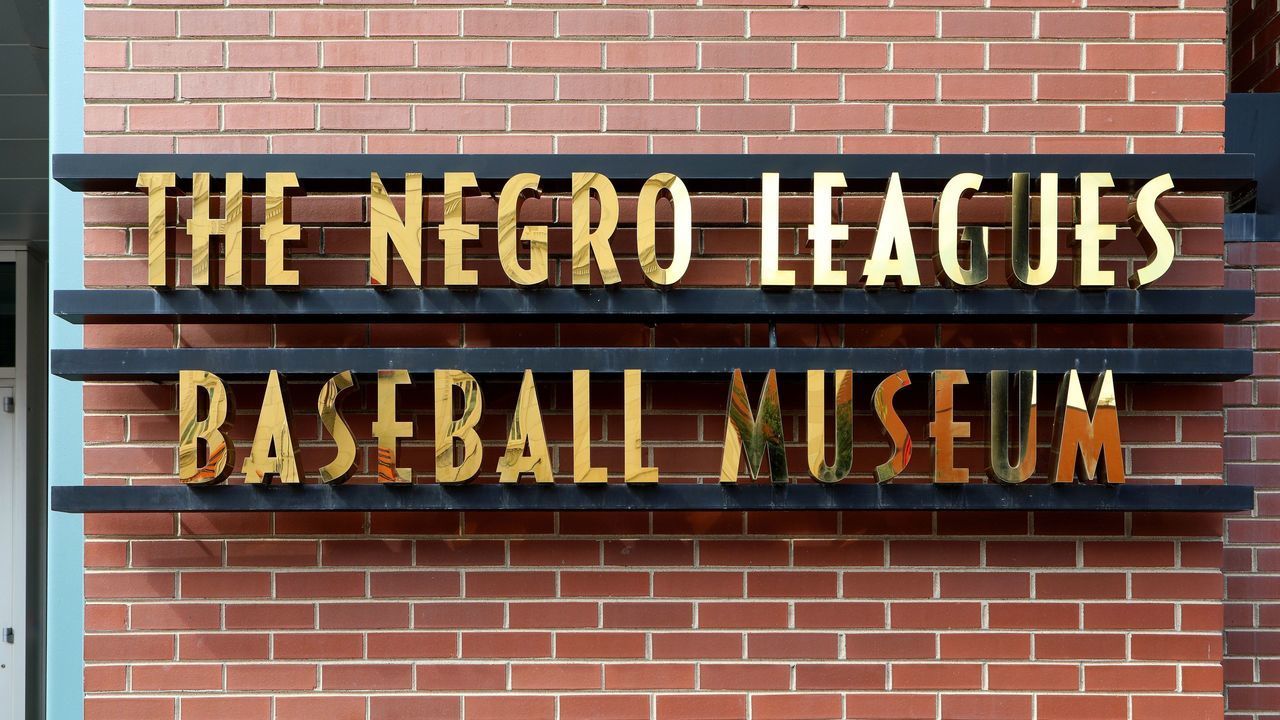 KANSAS CITY - AUGUST 12: The Negro Leagues Baseball Museum in the jazz music and historic hub downtown in Kansas City, Missouri on August 12, 2017.