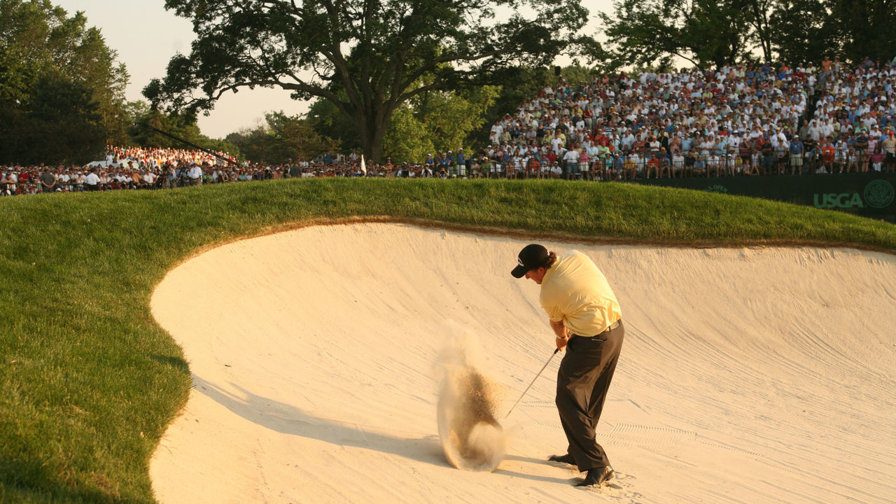 Phil Mickelson at 18 2006 US Open Championship Fourth Round Winged Foot Golf Club West Course Mamaroneck, NY Sunday, June 18 2006