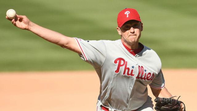 WASHINGTON, DC - SEPTEMBER 24: Jared Hughes #25 of the Philadelphia Phillies pitches during game one of a doubleheader baseball game against the Washington Nationals at Nationals Park on September 24, 2019 in Washington, DC.