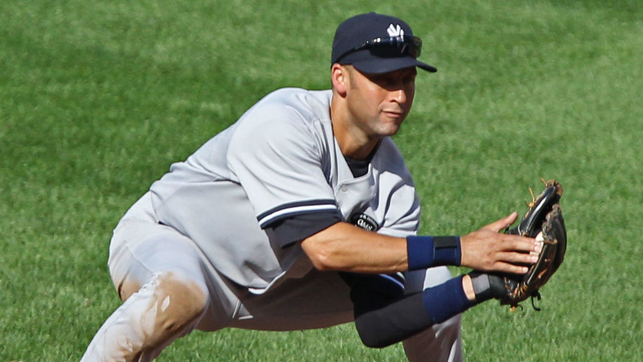 19 September 2010: New York Yankees shortstop Derek Jeter (2) in action during the Baltimore Orioles 4-3 extra inning win over the New York Yankees at Oriole Park at Camden Yards in Baltimore, Maryland.