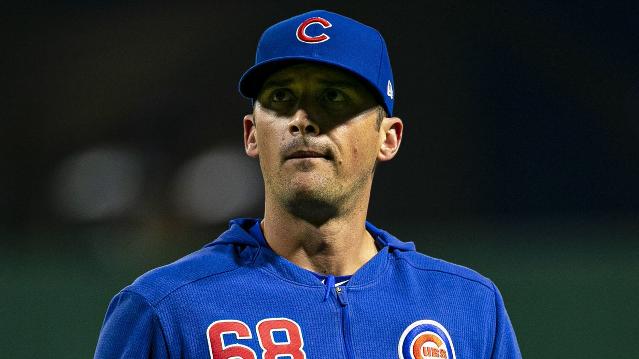 PITTSBURGH, PA - JULY 03: Chicago Cubs pitching coach Tommy Hottovy looks on during the MLB baseball game between the Chicago Cubs and the Pittsburgh Pirates on July 03, 2019 at PNC Park in Pittsburgh, PA.