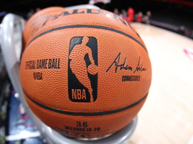 WASHINGTON, DC - FEBRUARY 24: Generic photo of the game balls used on February 24, 2020 at Capital One Arena in Washington, DC. Mandatory Copyright Notice: Copyright 2020 NBAE