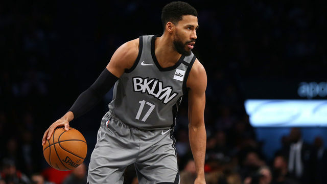 NEW YORK, NEW YORK - JANUARY 07: Garrett Temple #17 of the Brooklyn Nets in action against the Oklahoma City Thunder at Barclays Center on January 07, 2020 in New York City. Oklahoma City Thunder defeated the Oklahoma City Thunder 111-103.