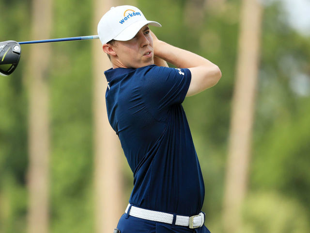 HILTON HEAD ISLAND, SOUTH CAROLINA - JUNE 21: Matthew Fitzpatrick of England plays his shot from the tenth tee during the final round of the RBC Heritage on June 21, 2020 at Harbour Town Golf Links in Hilton Head Island, South Carolina.