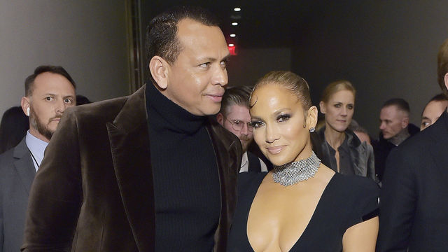 LOS ANGELES, CALIFORNIA - FEBRUARY 07: Alex Rodriguez and Jennifer Lopez attend Tom Ford: Autumn/Winter 2020 Runway Show at Milk Studios on February 07, 2020 in Los Angeles, California.