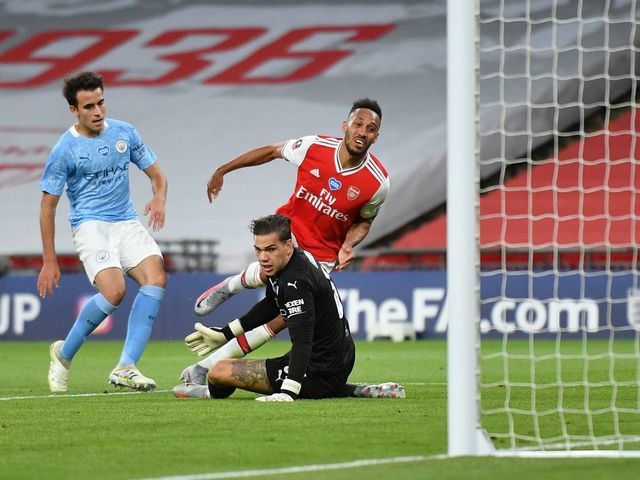 Aubameyang Double Sends Arsenal To Fa Cup Final At City S Expense Thescore Com