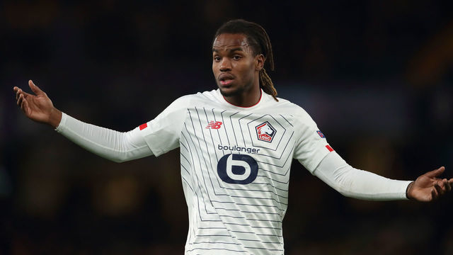 LONDON, ENGLAND - DECEMBER 10: Renato Sanches of Lille OSC reacts during the UEFA Champions League group H match between Chelsea FC and Lille OSC at Stamford Bridge on December 10, 2019 in London, United Kingdom.