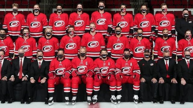 Brind'Amour: 'I've never heard a good argument against' wearing masks