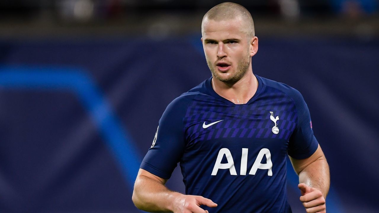 Eric Dier of Tottenham Hotspur FC during the UEFA Champions League round of 16 second leg match between Red Bull Leipzig and Tottenham Hotspur FC at the Red Bull Arena on March 10, 2020 in Leipzig, Germany