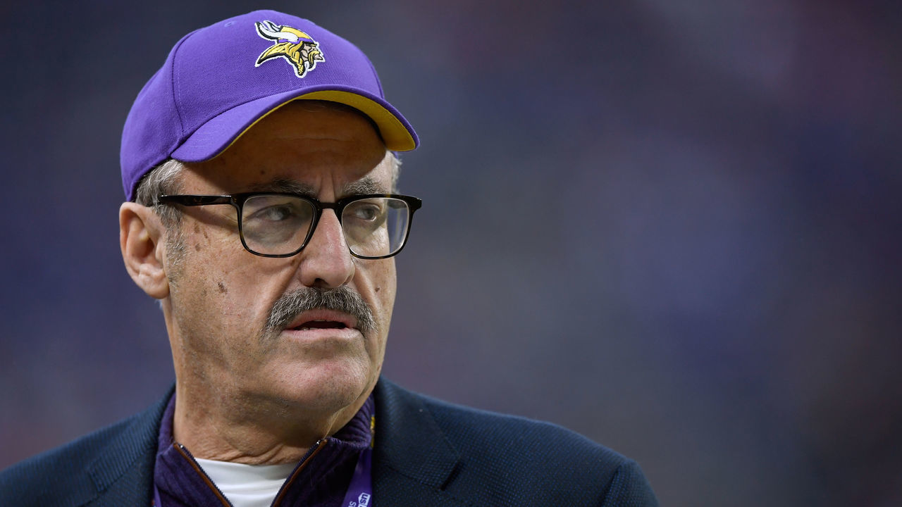 MINNEAPOLIS, MINNESOTA - OCTOBER 13: Owner Zygi Wilf of the Minnesota Vikings looks on before the game against the Philadelphia Eagles of the game at U.S. Bank Stadium on October 13, 2019 in Minneapolis, Minnesota.