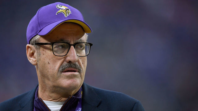 MINNEAPOLIS, MINNESOTA - OCTOBER 13: Owner Zygi Wilf of the Minnesota Vikings looks on before the game against the Philadelphia Eagles of the game at U.S. Bank Stadium on October 13, 2019 in Minneapolis, Minnesota.