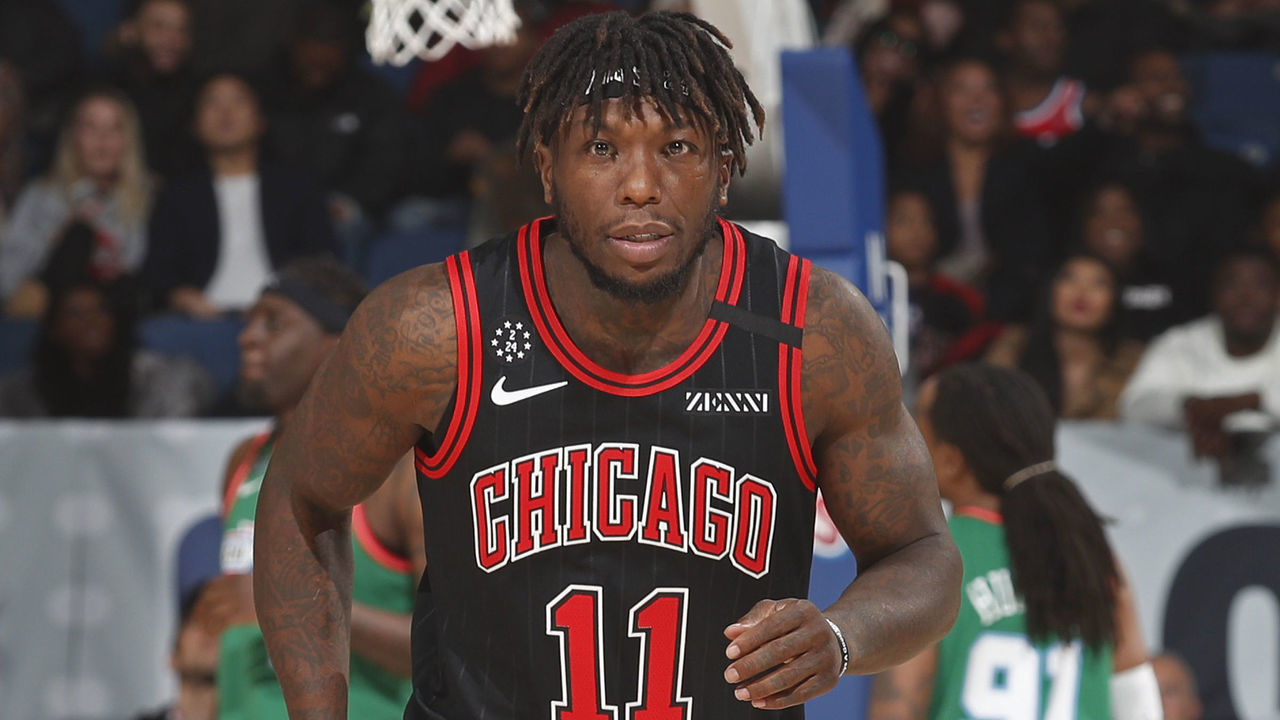 CHICAGO, IL - FEBRUARY 14: Nate Robinson runs up court during the NBA Celebrity Game Presented By Ruffles as part of 2020 NBA All-Star Weekend on February 14, 2020 at Wintrust Arena in Chicago, Illinois. NOTE TO USER: User expressly acknowledges and agrees that, by downloading and/or using this Photograph, user is consenting to the terms and conditions of the Getty Images License Agreement. Mandatory Copyright Notice: Copyright 2020 NBAE
