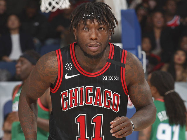 CHICAGO, IL - FEBRUARY 14: Nate Robinson runs up court during the NBA Celebrity Game Presented By Ruffles as part of 2020 NBA All-Star Weekend on February 14, 2020 at Wintrust Arena in Chicago, Illinois. NOTE TO USER: User expressly acknowledges and agrees that, by downloading and/or using this Photograph, user is consenting to the terms and conditions of the Getty Images License Agreement. Mandatory Copyright Notice: Copyright 2020 NBAE
