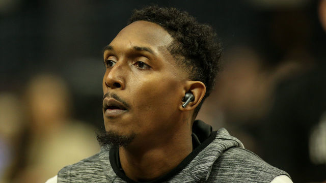 LOS ANGELES, CA - MARCH 08: LA Clippers guard Lou Williams (23) before the Los Angeles Lakers versus Los Angeles Clippers on Sunday March 8, 2020, at Staples Center in Los Angeles, CA.
