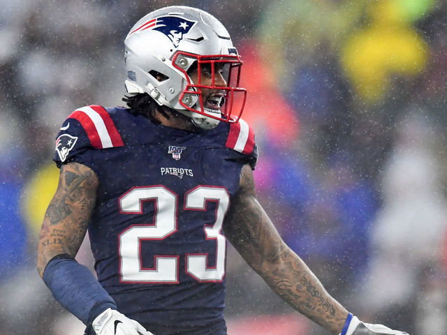 Foxboro, MA)New England Patriots defensive back Patrick Chung