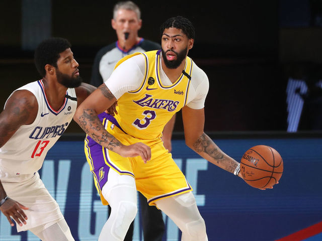 Davis Leads Lakers Past Clippers In Bubble S Battle Of L A Thescore Com