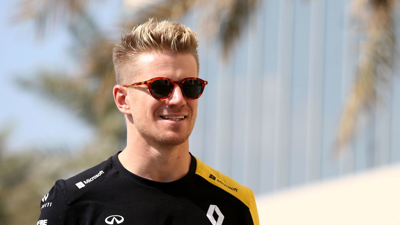 ABU DHABI, UNITED ARAB EMIRATES - NOVEMBER 29: Nico Hulkenberg of Germany and Renault Sport F1 walks in the Paddock before practice for the F1 Grand Prix of Abu Dhabi at Yas Marina Circuit on November 29, 2019 in Abu Dhabi, United Arab Emirates.