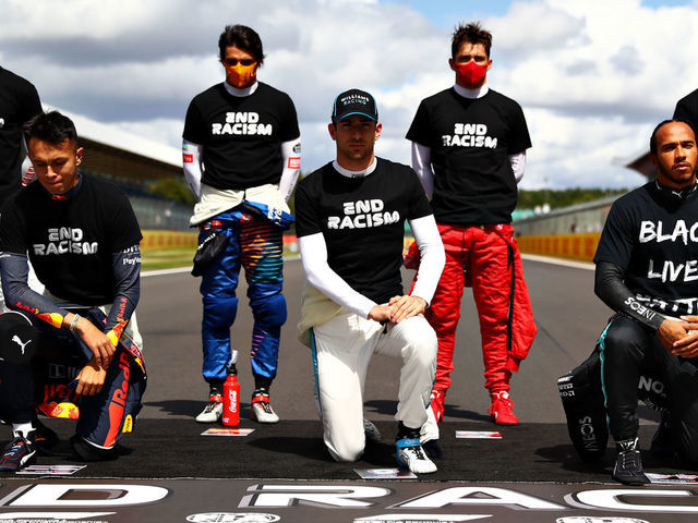 Ferrari S Leclerc Objects To Being Called Racist For Not Kneeling Thescore Com