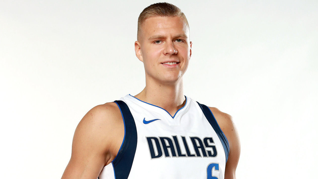 DALLAS, TEXAS - SEPTEMBER 30: Kristaps Porzingis #6 of the Dallas Mavericks poses for a portrait during the Dallas Mavericks Media Day at American Airlines Center on September 30, 2019 in Dallas, Texas. NOTE TO USER: User expressly acknowledges and agrees that, by downloading and/or using this photograph, user is consenting to the terms and conditions of the Getty Images License Agreement.