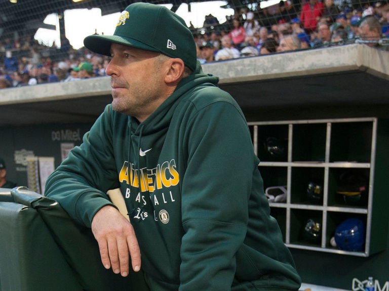A's coach apologizes for inadvertent Nazi salute after win vs. Rangers
