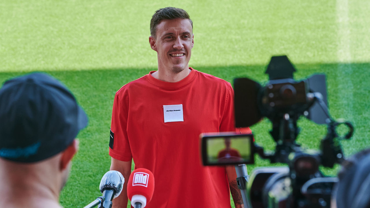 07 August 2020, Berlin: Soccer Bundesliga team 1 FC Union Berlin introduces Max Kruse as the new striker. Photo: Annette Riedl/dpa-Zentralbild/dpa