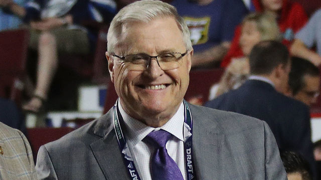 VANCOUVER, BRITISH COLUMBIA - JUNE 22: Broadcaster Bob McKenzie attends the 2019 NHL Draft at the Rogers Arena on June 22, 2019 in Vancouver, Canada.