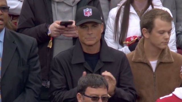 MLB sent Rob Lowe a league logo hat days after he wore NFL version