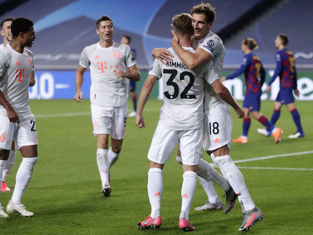 Bayern Munich Obliterate Barca 8 2 To Reach Champions League Semis Thescore Com