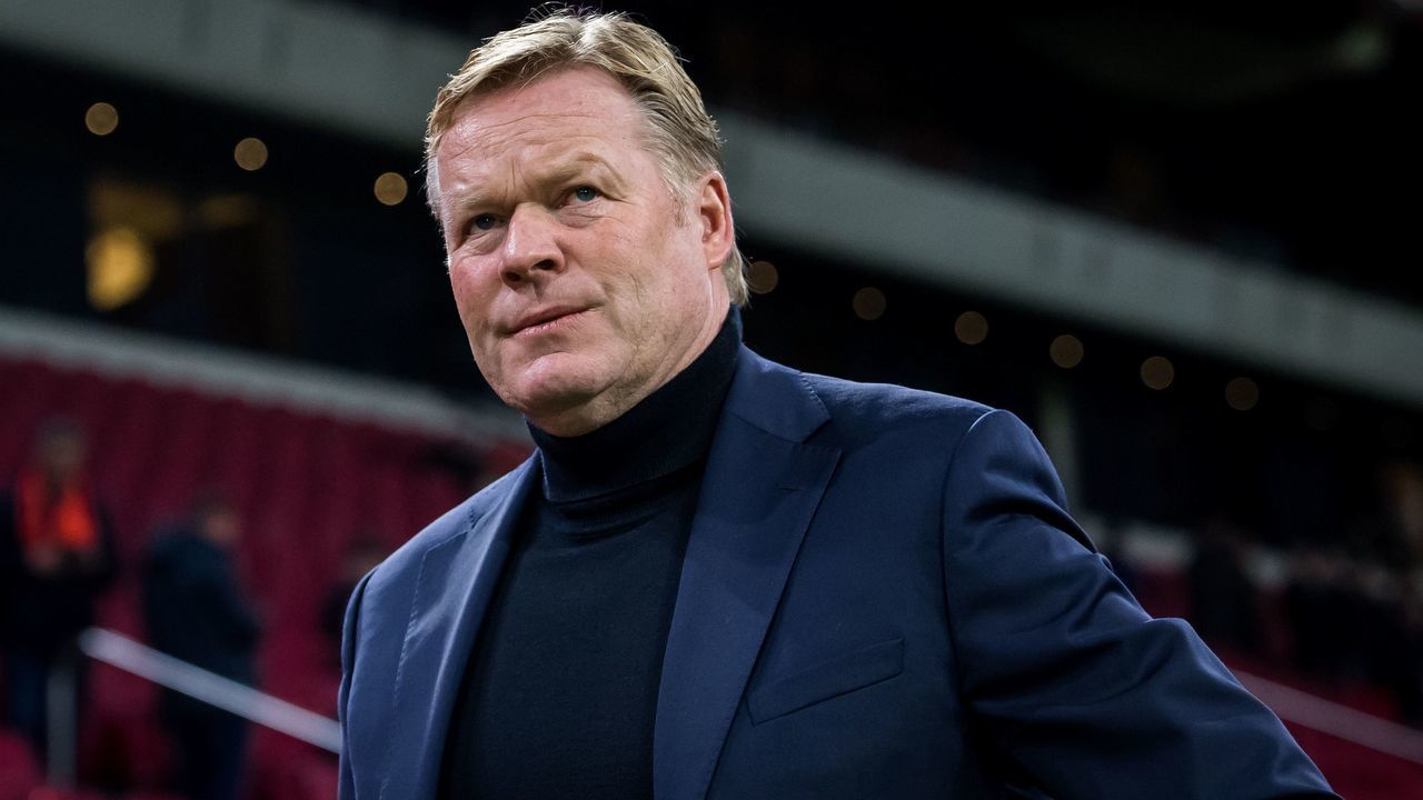 Holland coach Ronald Koeman during the UEFA EURO 2020 qualifier group C qualifying match between The Netherlands and Estonia at the Johan Cruijff Arena on November 19, 2019 in Amsterdam, The Netherlands