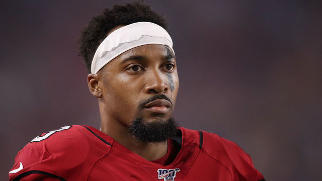 GLENDALE, ARIZONA - AUGUST 08: Cornerback Robert Alford #23 of the Arizona Cardinals watches from the sidelines during the NFL preseason game against the Los Angeles Chargers at State Farm Stadium on August 08, 2019 in Glendale, Arizona. The Cardinals defeated the Chargers 17-13.
