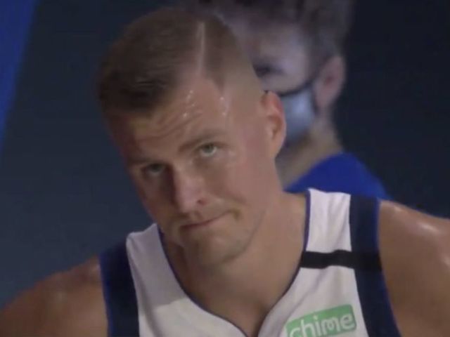 Twitter reacts to dubious ejection of Porzingis