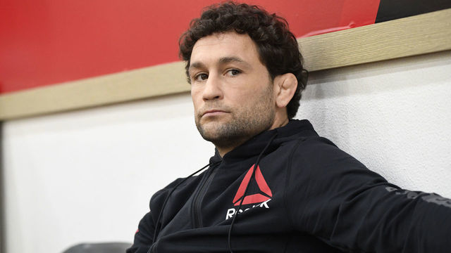 BUSAN, SOUTH KOREA - DECEMBER 21: Frankie Edgar warms up prior to his fight during the UFC Fight Night event at Sajik Arena 3 on December 21, 2019 in Busan, South Korea.
