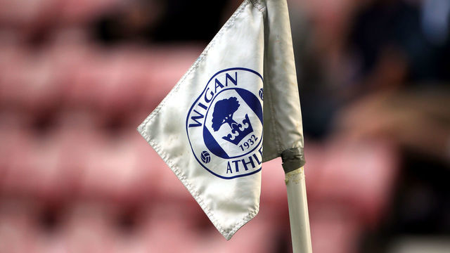 General view of the corner flag