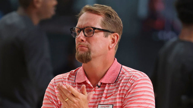 ORLANDO, FL - AUGUST 17: Nick Nurse of the Toronto Raptors reacts during Round One, Game One of the NBA Playoffs on August 17, 2020 at AdventHealth Arena at ESPN Wide World of Sports in Orlando, Florida. NOTE TO USER: User expressly acknowledges and agrees that, by downloading and/or using this Photograph, user is consenting to the terms and conditions of the Getty Images License Agreement. Mandatory Copyright Notice: Copyright 2020 NBAE