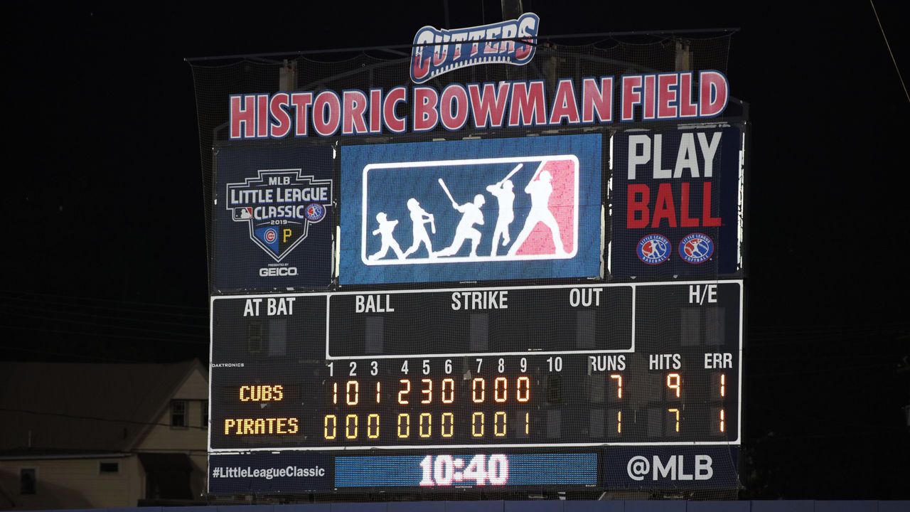 21 Little League Classic To Feature Angels Indians Thescore Com