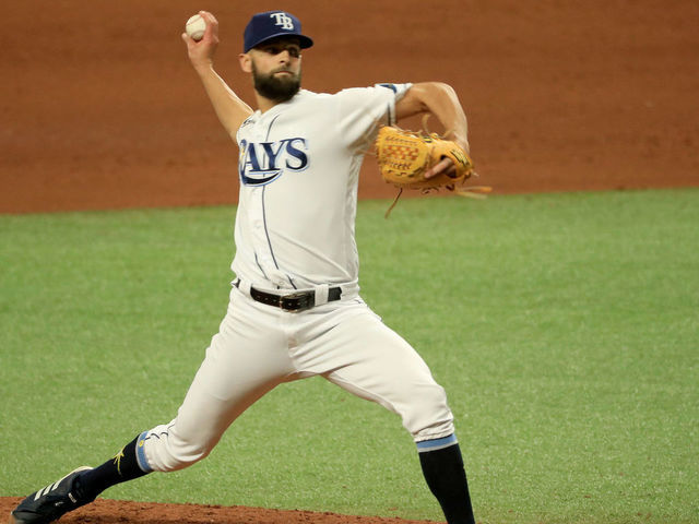 Atlanta Braves relief pitcher Nick Anderson (61) delivers during a baseball  game against Colorado Rockies, Saturday, June 17, 2023, in Atlanta. (AP  Photo/Brynn Anderson Stock Photo - Alamy