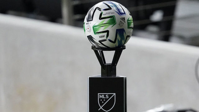 FORT LAUDERDALE, FLORIDA - AUGUST 22: A general view of the official MLS game ball used during a game between the Inter Miami FC and the Orlando City SC at Inter Miami CF Stadium on August 22, 2020 in Fort Lauderdale, Florida.