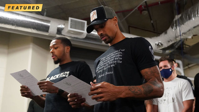 NBA players show what using their platforms really looks like