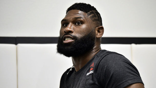 LAS VEGAS, NEVADA - JUNE 20: Curtis Blaydes warms up prior to his fight during the UFC Fight Night event at UFC APEX on June 20, 2020 in Las Vegas, Nevada.