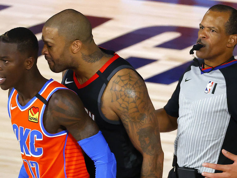 Watch Dennis Schroder, P.J. Tucker ejected following Game 5 fracas